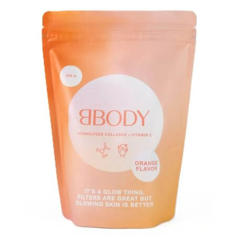 Kollagen + Vitamin C, 300 g, BBody