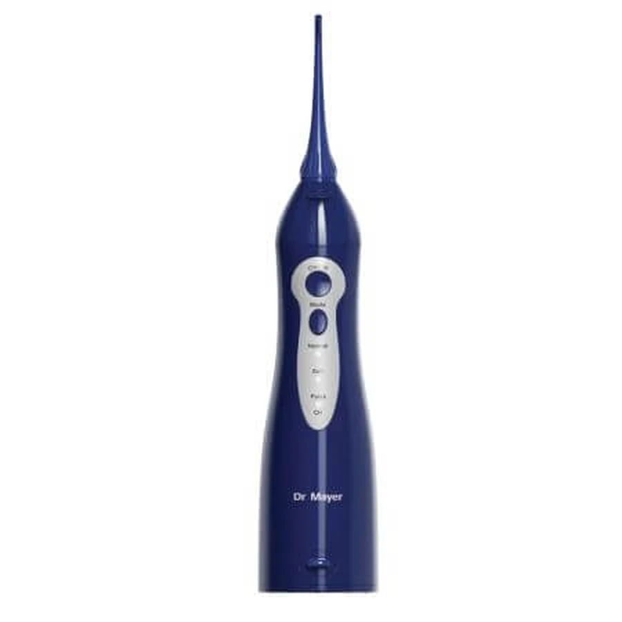 Tragbare Munddusche 3 Reinigungsmodi, Blau, WT3100, Dr.Mayer