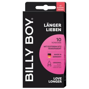 Love Longer Kondom, 10 Stück, Billy Boy