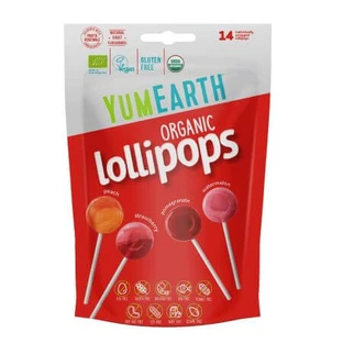 Assortiment biologische lolly's, 14 stuks, YumEarth