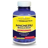 Magnesium Bisglycinate, 120 vegetarian capsules, Herbagetica