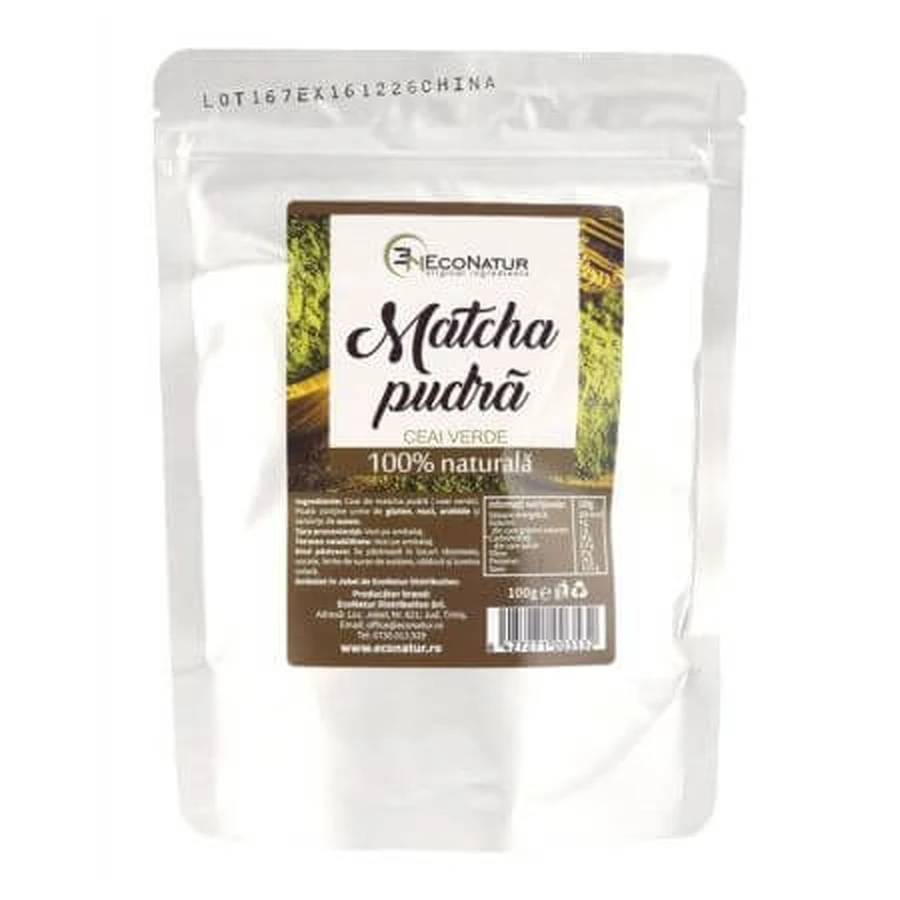 Matcha-Pulver, 100 g, Econatur