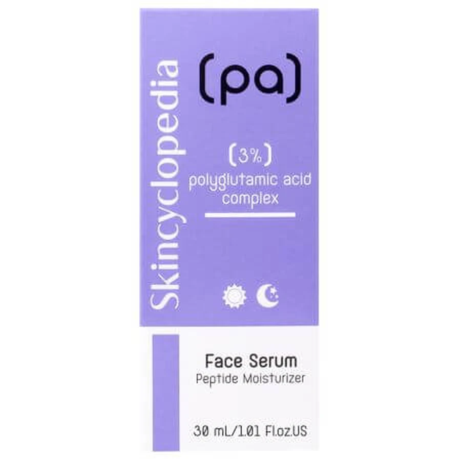 Feuchtigkeitsserum mit 3% PA-Polyglutaminsäure-Komplex, 30 ml, Skincyclopedia