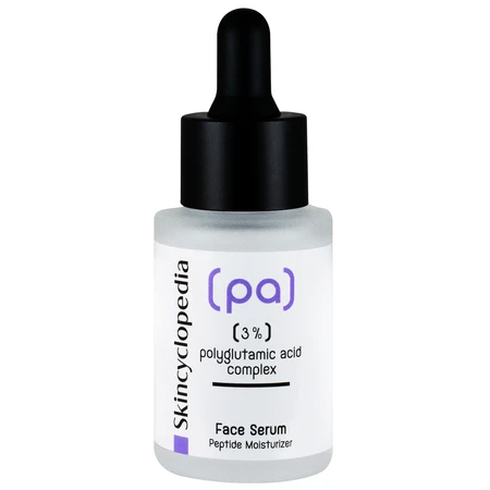 Moisturizing Serum with 3% PA polyglutamic acid complex, 30 ml, Skincyclopedia