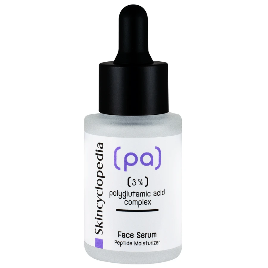 Moisturizing Serum with 3% PA polyglutamic acid complex, 30 ml, Skincyclopedia