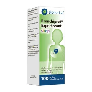 Bronchipret Ontzwellende siroop, 100 ml, Bionorica