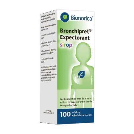 Bronchipret Ontzwellende siroop, 100 ml, Bionorica