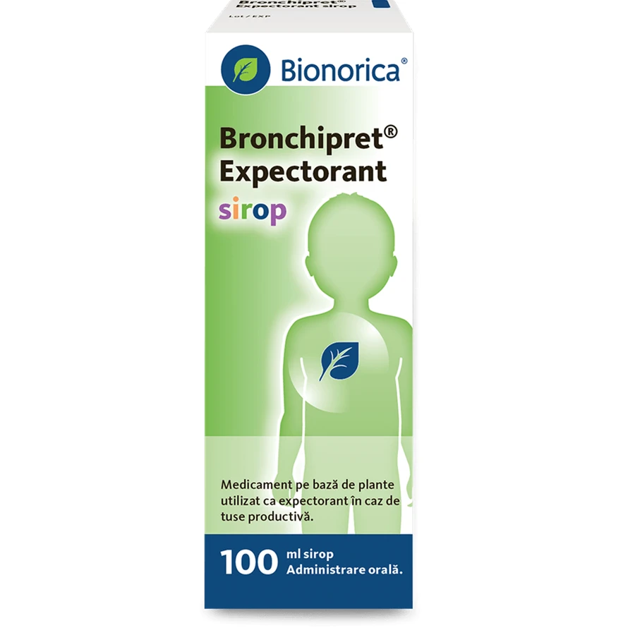 Bronchipret Ontzwellende siroop, 100 ml, Bionorica