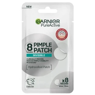 Invisible Puistjespleisters Pure Active, 8 stuks, Garnier