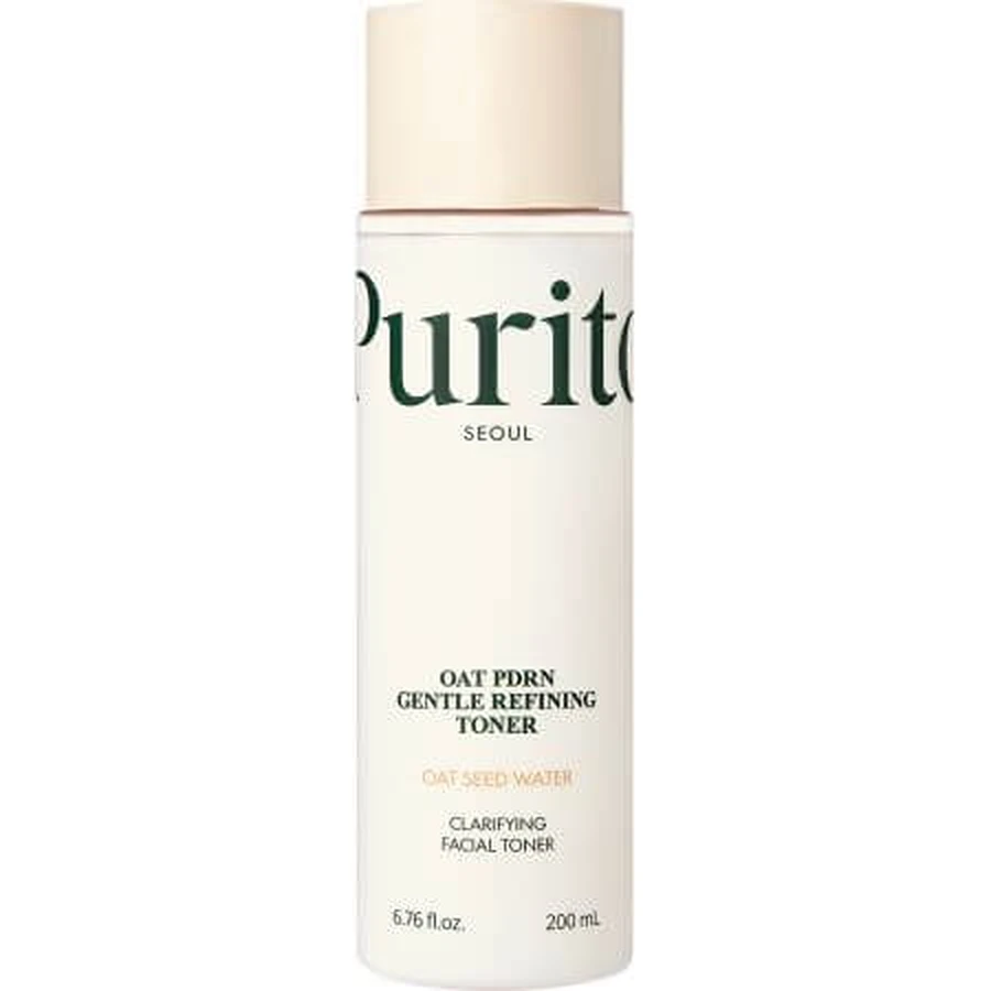 Tónico facial calmante y reparador con Avena y Pdrn, 200 ml, Purito