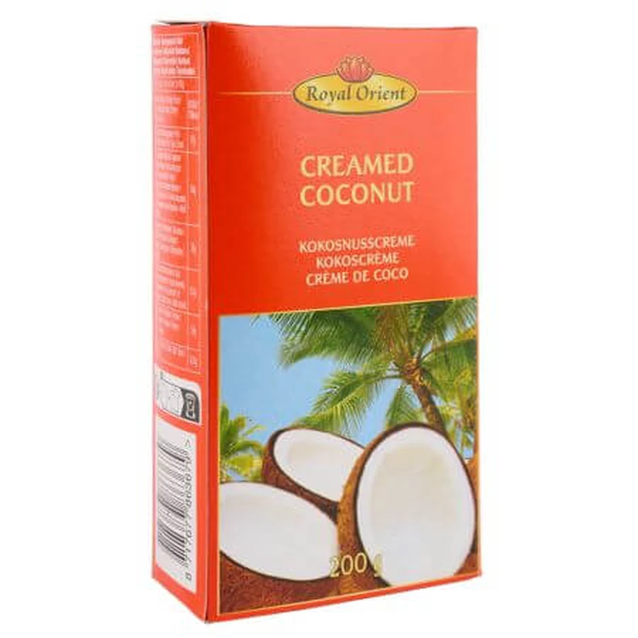 Kokosnootcrème (UHT) 100% Royal Orient kokos, 200 g, EcoNatur