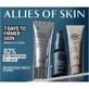 Set gel de curatare hidratant 25ml + ser de fata 7ml + crema de fata hidratanta 12ml 7 Days to Firmer Skin, Allies Of Skin