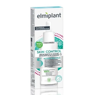 Nachtserum met exfoliërende werking Skin Control, 30 ml, Elmiplant