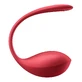 Satisfyer Shiny Petal, vibrating egg, red, 1 piece