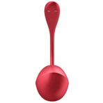 Satisfyer Shiny Petal, vibrating egg, red, 1 piece