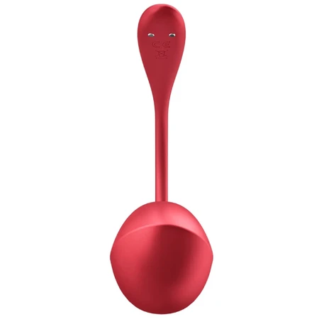 Satisfyer Shiny Petal, vibrating egg, red, 1 piece
