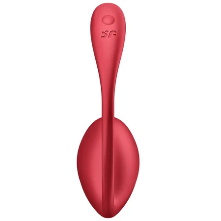 Satisfyer Shiny Petal, vibrating egg, red, 1 piece