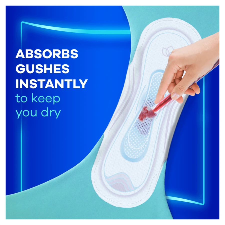 Always Ultra Day, serviettes hygiéniques avec ailettes, Super Extra, 28 pièces