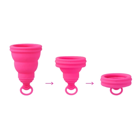 Intimina Lily Cup One, Menstruationstasse für Anfängerinnen, Universalgröße, 1 Stück