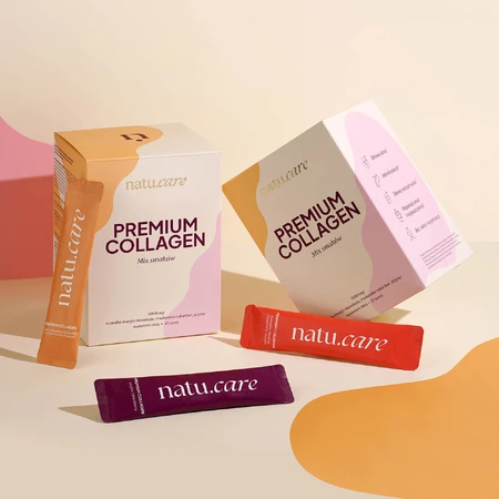 Natu.Care Premium Collageen 5000 mg, mix van 3 smaken, 30 sachets