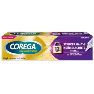 Corega, denture fixing cream, neutral, 40 g