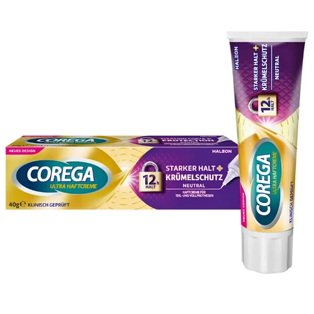 Corega, denture fixing cream, neutral, 40 g