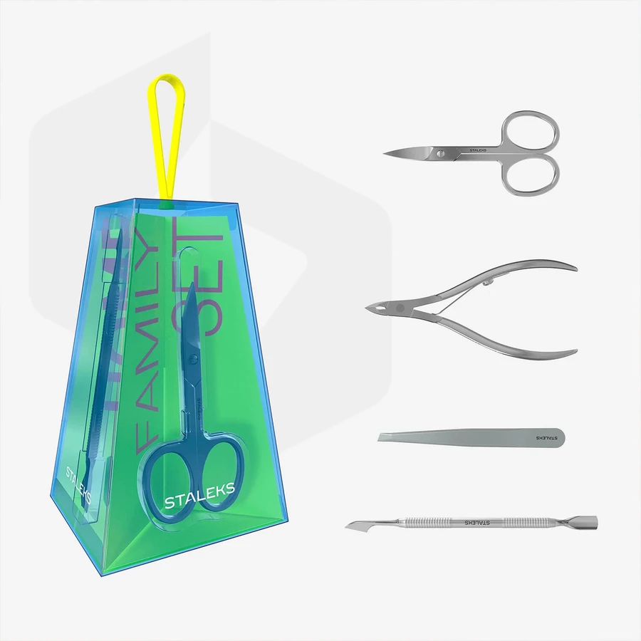 Staleks Home Pro Family Set, manicure set
