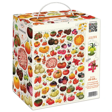 CzuCzu Puzzlove Roșii, puzzle de familie, 1000 piese