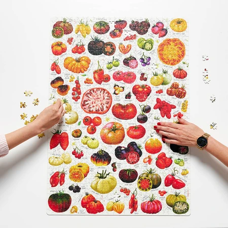 CzuCzu Puzzlove Roșii, puzzle de familie, 1000 piese