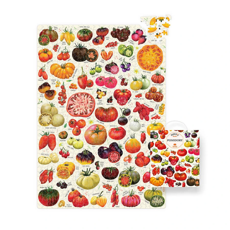 CzuCzu Puzzlove Roșii, puzzle de familie, 1000 piese