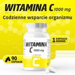 Vitamina C 1000 mg, 90 cápsulas