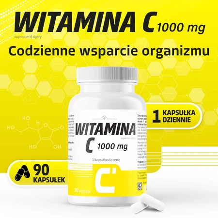 Vitamina C 1000 mg, 90 cápsulas