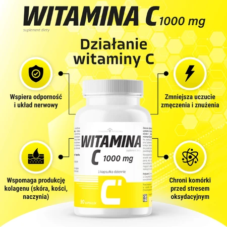 Vitamina C 1000 mg, 90 cápsulas