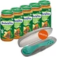 BoboVita Vajilla, menestra de verduras con ternera, a partir de 12 meses, 5 x 250 g + Canpol, juego de cubiertos en estuche, para niños, gratis