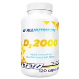 Allnutrition Vit D3 2000, vitamine D 50 μg, 120 capsules