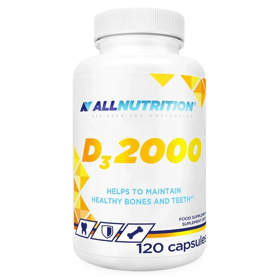 Allnutrition Vit D3 2000, Vitamin D 50 μg, 120 Kapseln