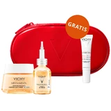 Lote Vichy Neovadiol Meno 5, suero bifásico, 30 ml + crema de día, pieles normales y mixtas, 50 ml + fluido ligero SPF 50+, 15 ml + neceser de regalo