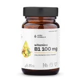 Aura Herbals Vitamine B1 100 mg, thiamine, 60 capsules