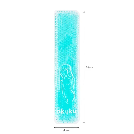 AKUKU, compresa de gel para la zona íntima, 2 piezas