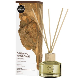 Aroma Home, bâtonnets aromatiques, bois de cèdre et patchouli, 50 ml