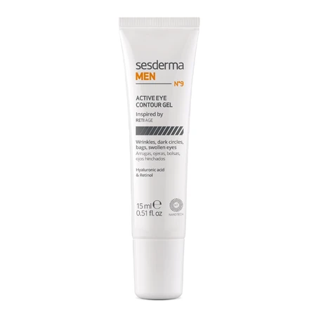 Sesderma Men set, revitalizing facial emulsion, 50 ml + eye gel, 15 ml + roll-on deodorant, 75 ml