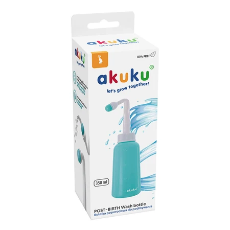 Ackuku, botella de lavado postnatal, 350 ml