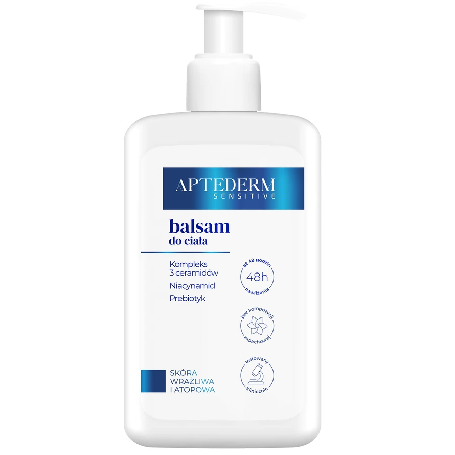 Aptederm Sensitive, bodylotion, gevoelige en atopische huid, 400 ml