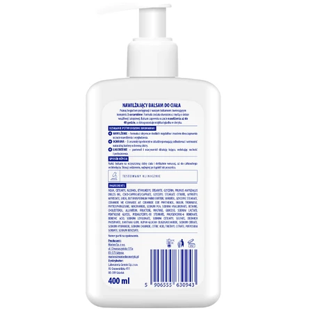 Aptederm Sensitive, bodylotion, gevoelige en atopische huid, 400 ml