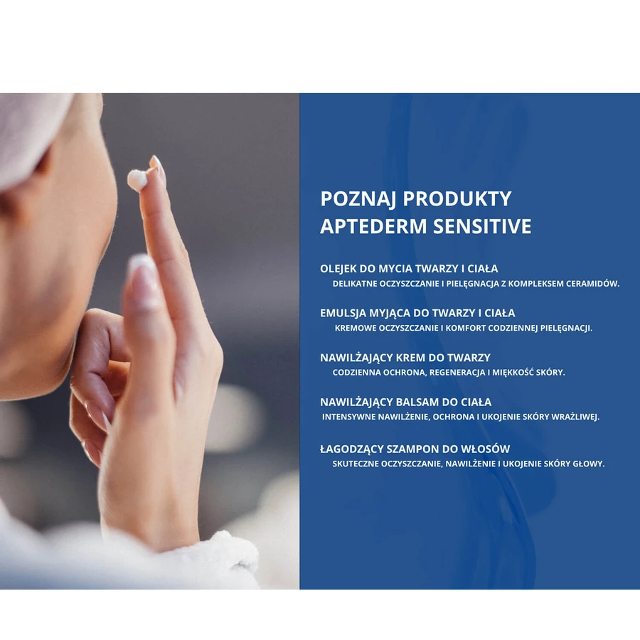 Aptederm Sensitive, bodylotion, gevoelige en atopische huid, 400 ml
