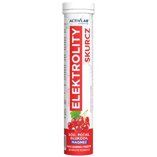 Activlab Pharma Elektrolity Skurcz, rode bessensmaak, 20 bruistabletten