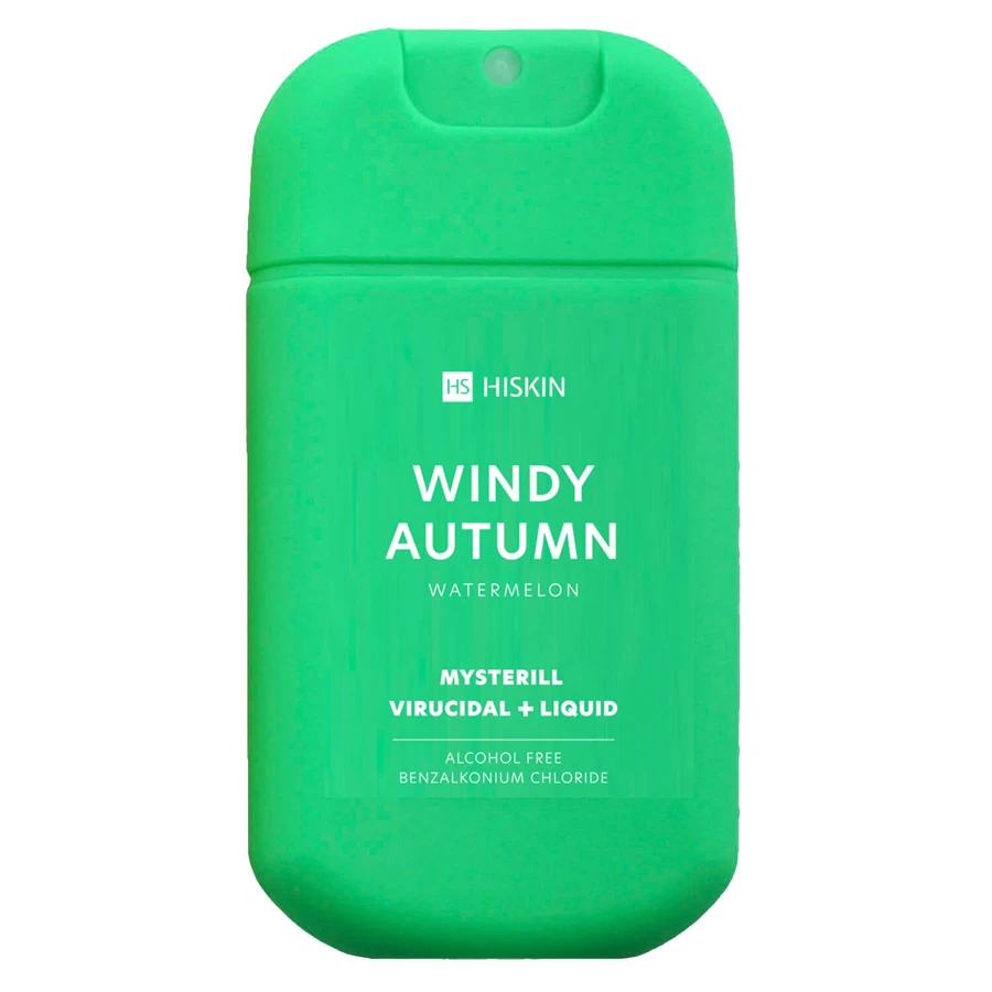 HiSkin Windy Autumn, spray desinfectante de manos, sandía, 30 ml