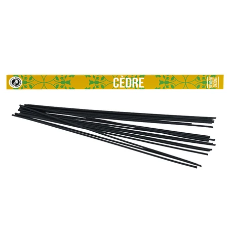 Aromandise Les Encens du Monde, Ontdekkingswierook, Ceder, Concentratie, 12 stuks