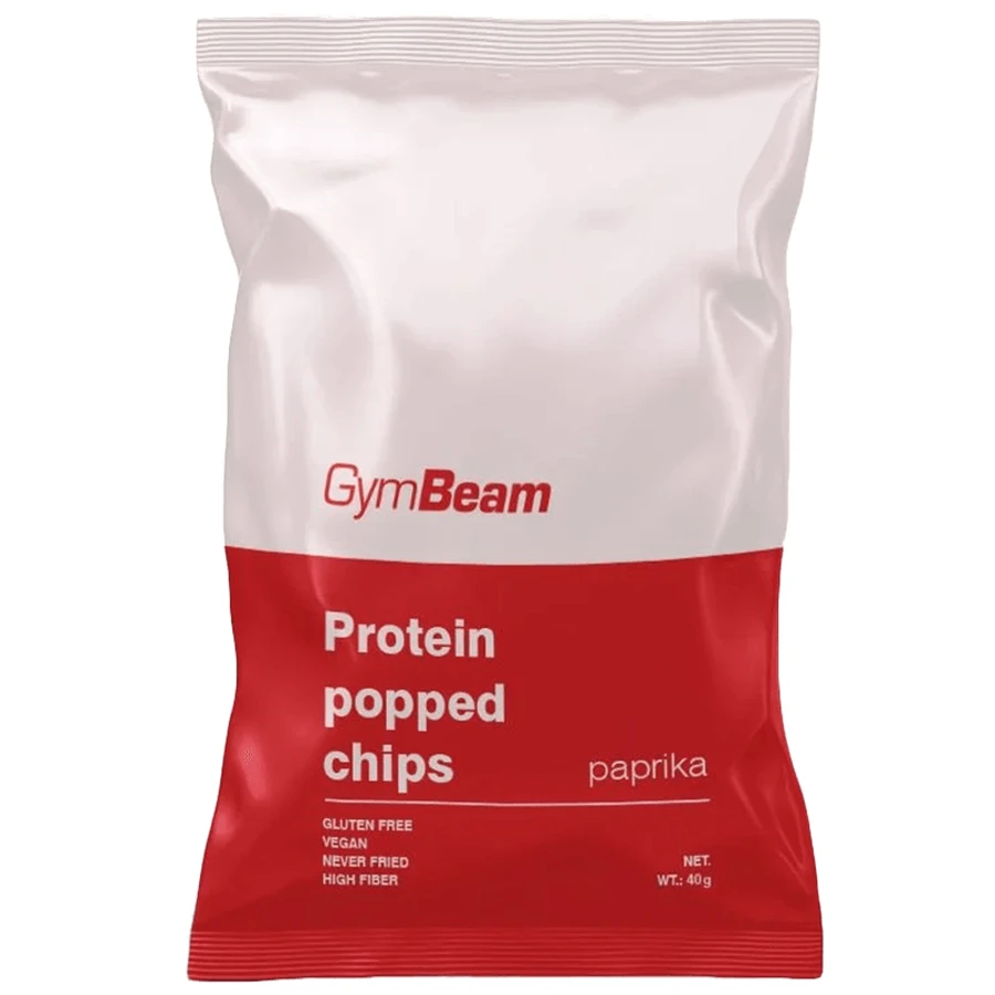 GymBeam, protein chips, paprika, 40 g