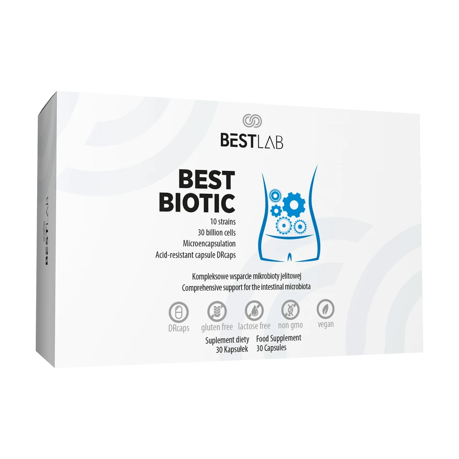 BestLab BestBiotic, 30 capsules